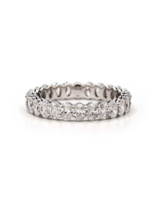 Oval Opulence Eternity Ring